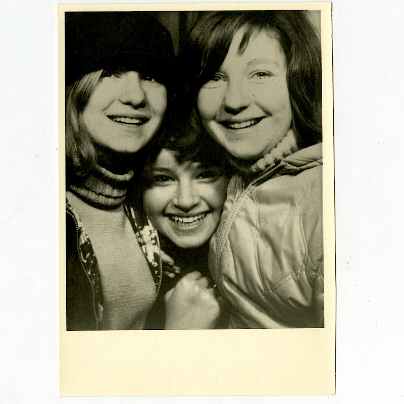 Keri, Kate, and Robin, Switzerland, 1966