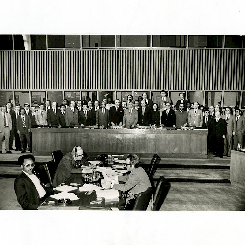 United Nations Special Committee reaches consensus on defining the crime of aggression for the International Criminal Court, 1974