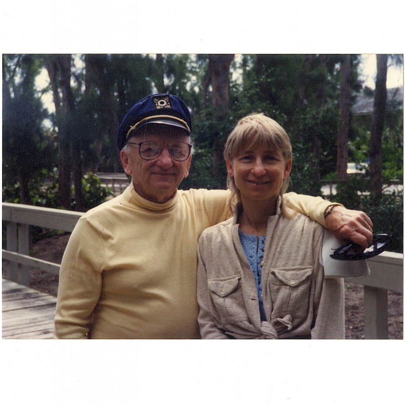 Ben and Keri in Delray Beach, Florida, March 1992
