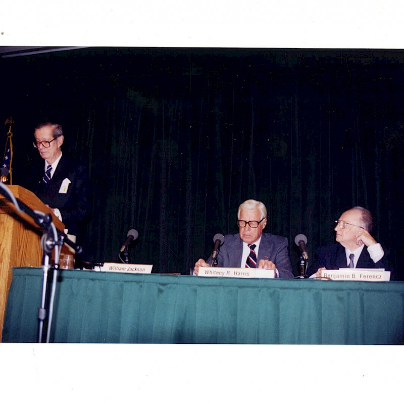 Ben at a conference at The Library of Congress, Washington, D.C., 1996