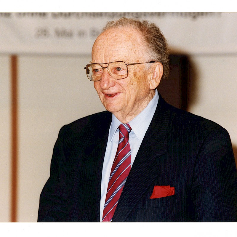 Ben at a United Nations human rights conference, January 1998