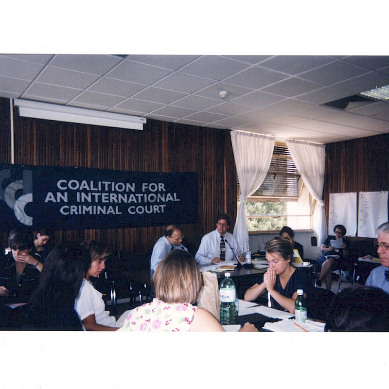Non-Governmental Organization Coalition in Rome, July 1998
