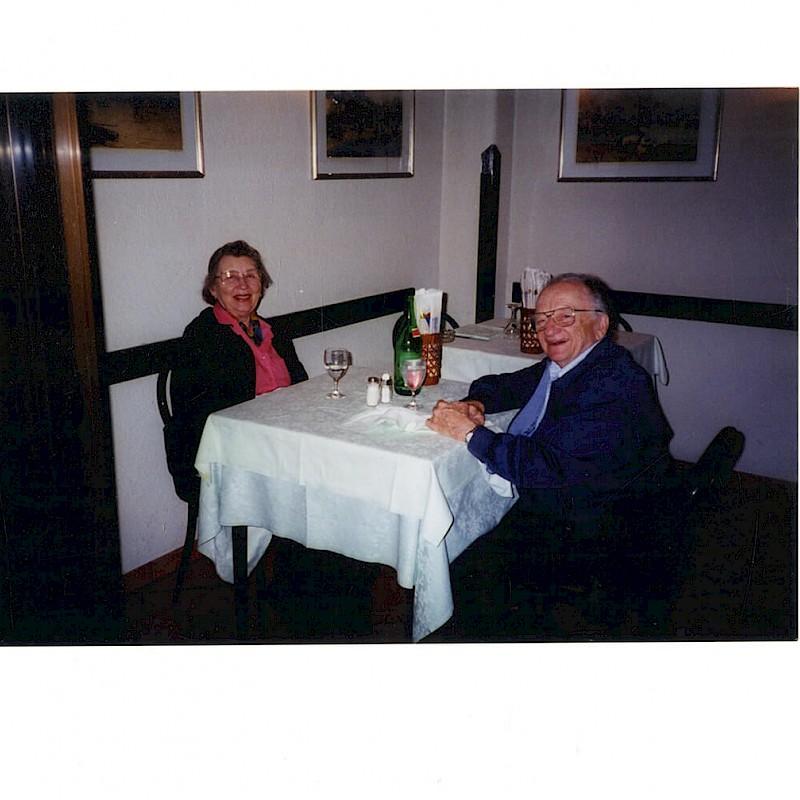 Ben and Gertrude in Rome, June 1998