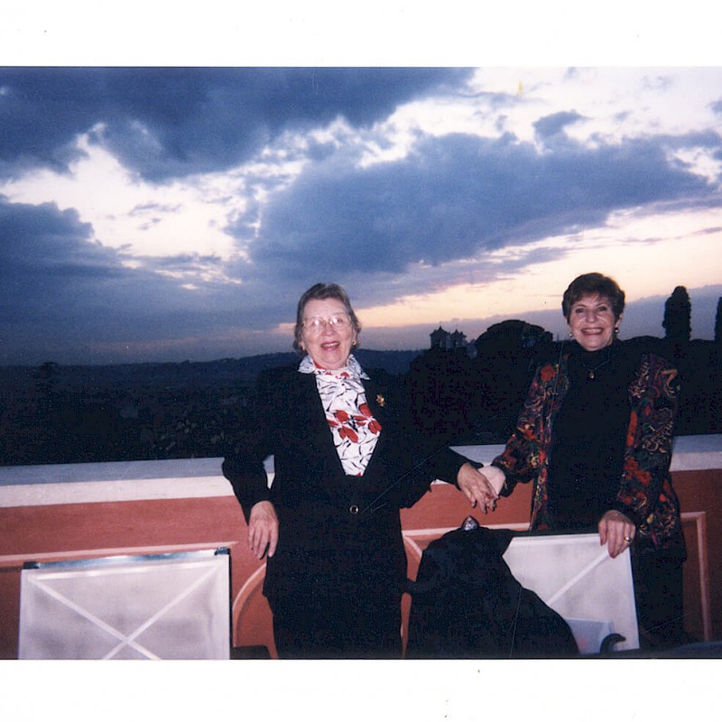 Gertrude in Rome, June 1998