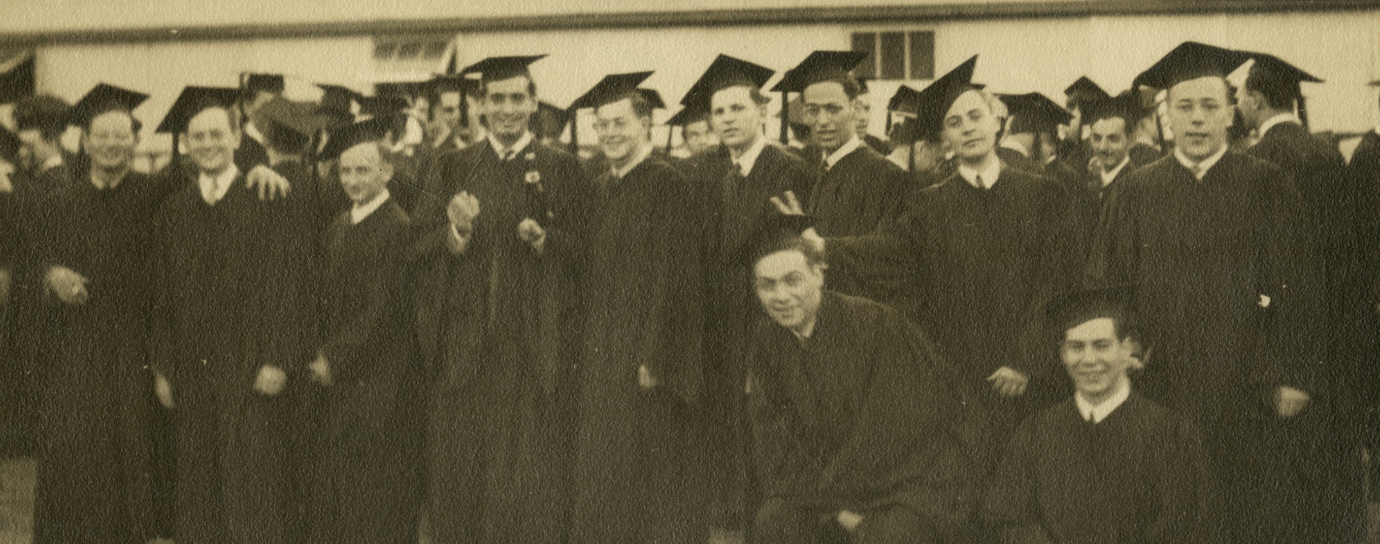 Graduation from City College, 1940